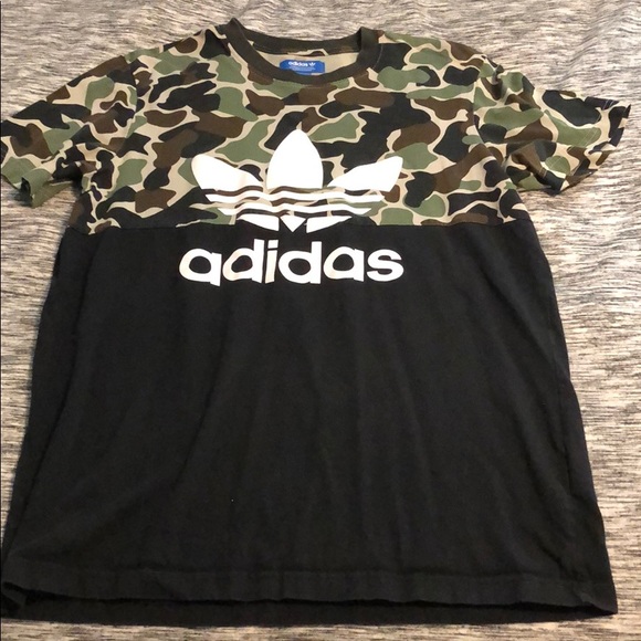adidas Other - Adidas Half Camo Tee